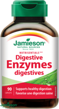 Jamieson Trávicí enzymy Nutrisentials™ 90 tablet