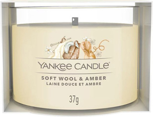 Yankee Candle, Jemná vlna a ambra, Votivní svíčka 37 g