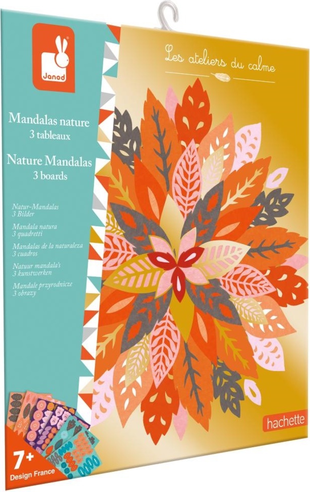 Janod Atelier Sada Mini Mandala Podzimní příroda