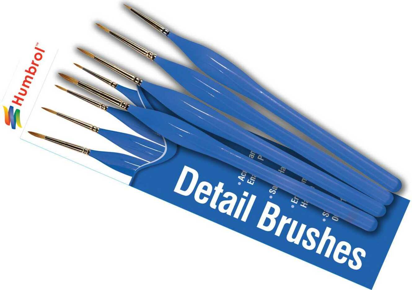 Humbrol Brush Pack AG4304 - sada štětců (velikost 00/0/1/2)