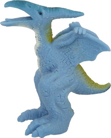 Prstová loutka Dino World, Pterodaktyl - modrý