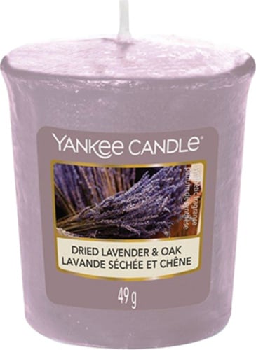 Yankee Candle, Sušená levandule a dub, Svíčka 49 g