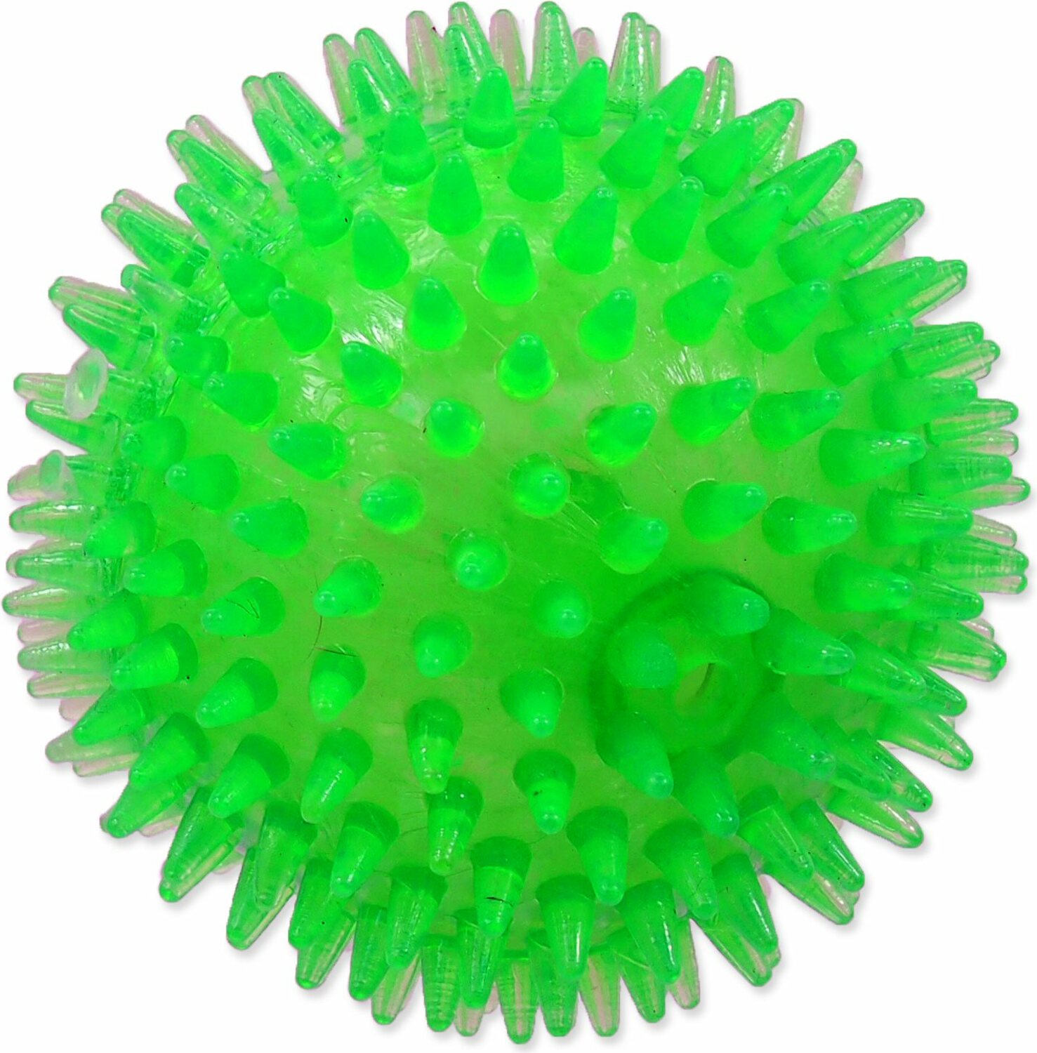 Hračka Dog Fantasy míč pískací zelený 8cm