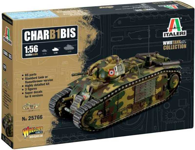 Model Kit tank 25766 - Char B1 Bis (1:56)