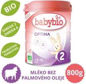 BABYBIO OPTIMA 2 kojenecké bio mléko (800 g)