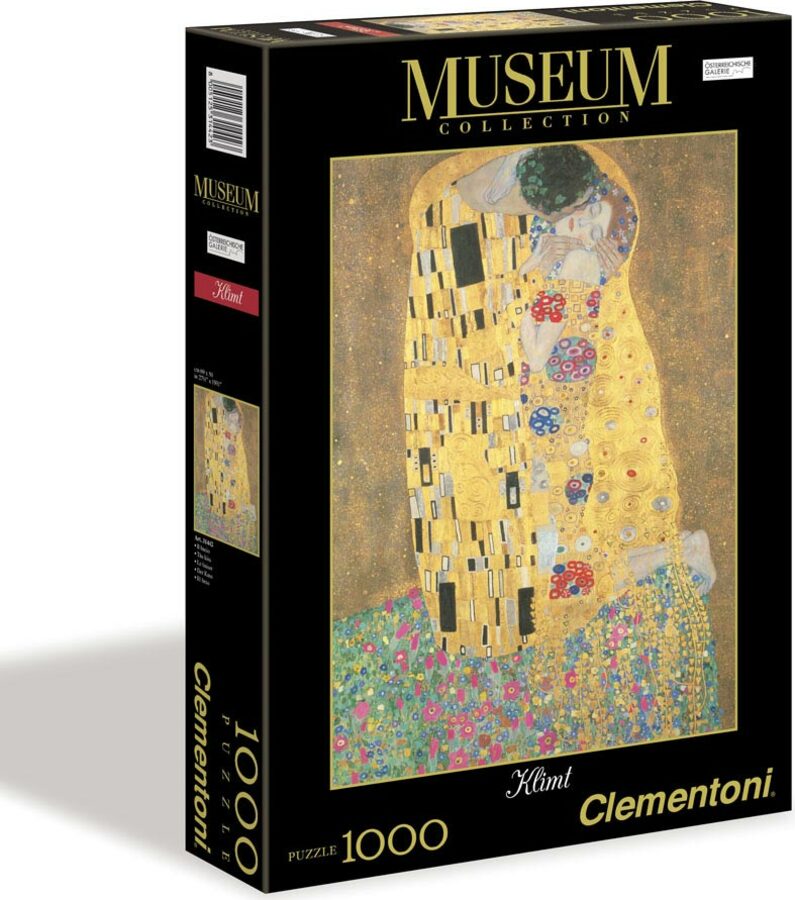 Clementoni - Puzzle Museum 1000 Klimt-Bozk