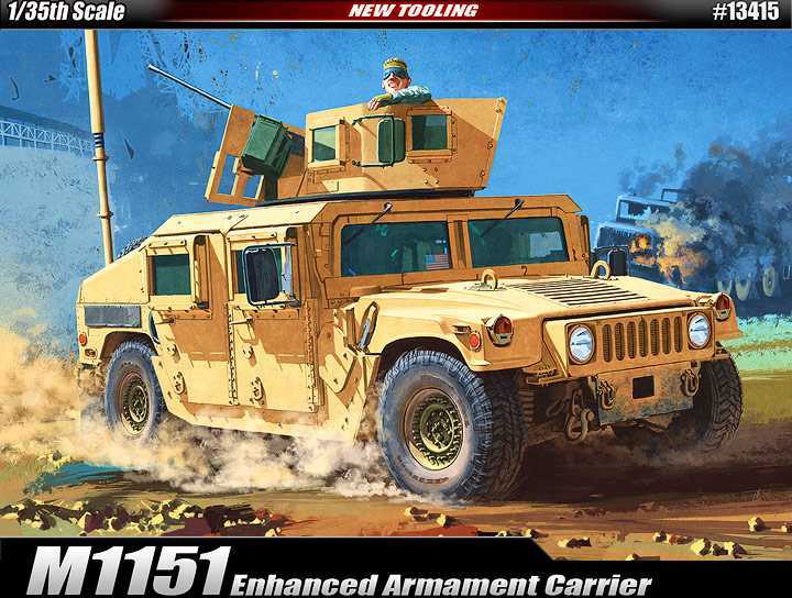 Model Kit military 13415 - M1151 Enhanced Armament Carrier (1:35)