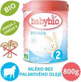 BABYBIO PRIMEA 2 kojenecké bio mléko (800 g)