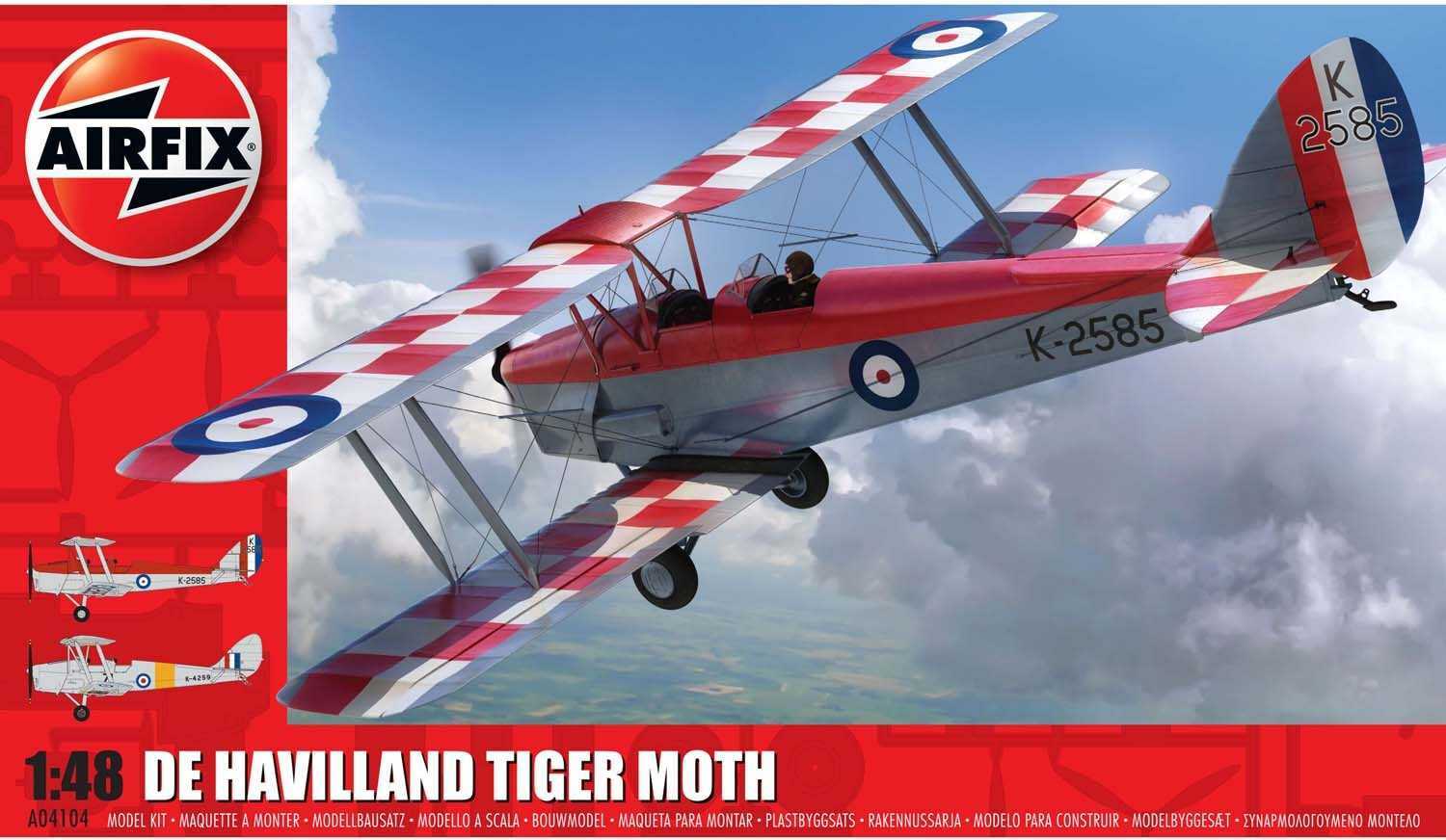 Classic Kit letadlo A04104 - de Havilland DH82a Tiger Moth (1:48)