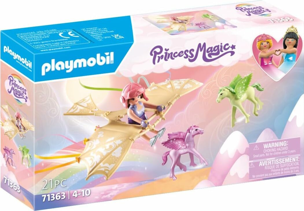 PLAYMOBIL Princess Magic 71363 Nebeský výlet s hříbětem Pegasem