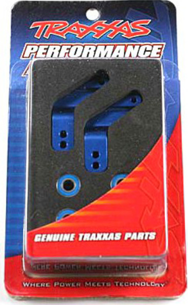Traxxas těhlice zadní hliníková modrá (2)