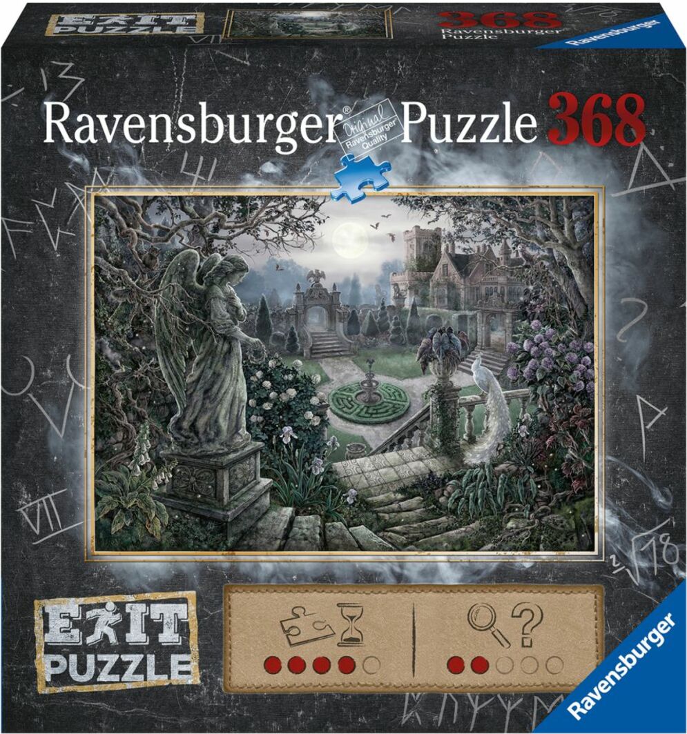 Ravensburger Exit Puzzle: Zámecká zahrada 368 dílků
