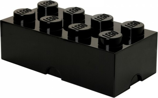 LEGO® úložný box 8 - černá 250 x 500 x 180 mm
