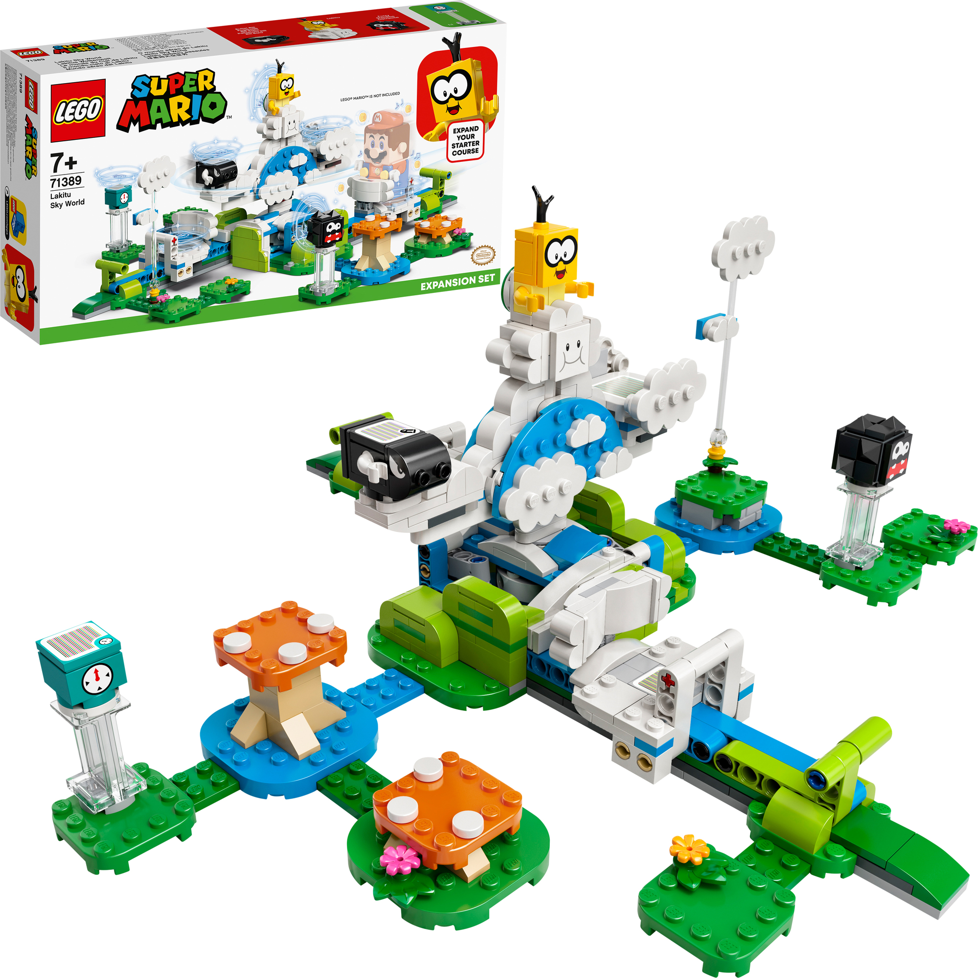 LEGO® Super Mario 71389 Lakitu a svět obláčikov- rozšiřující set