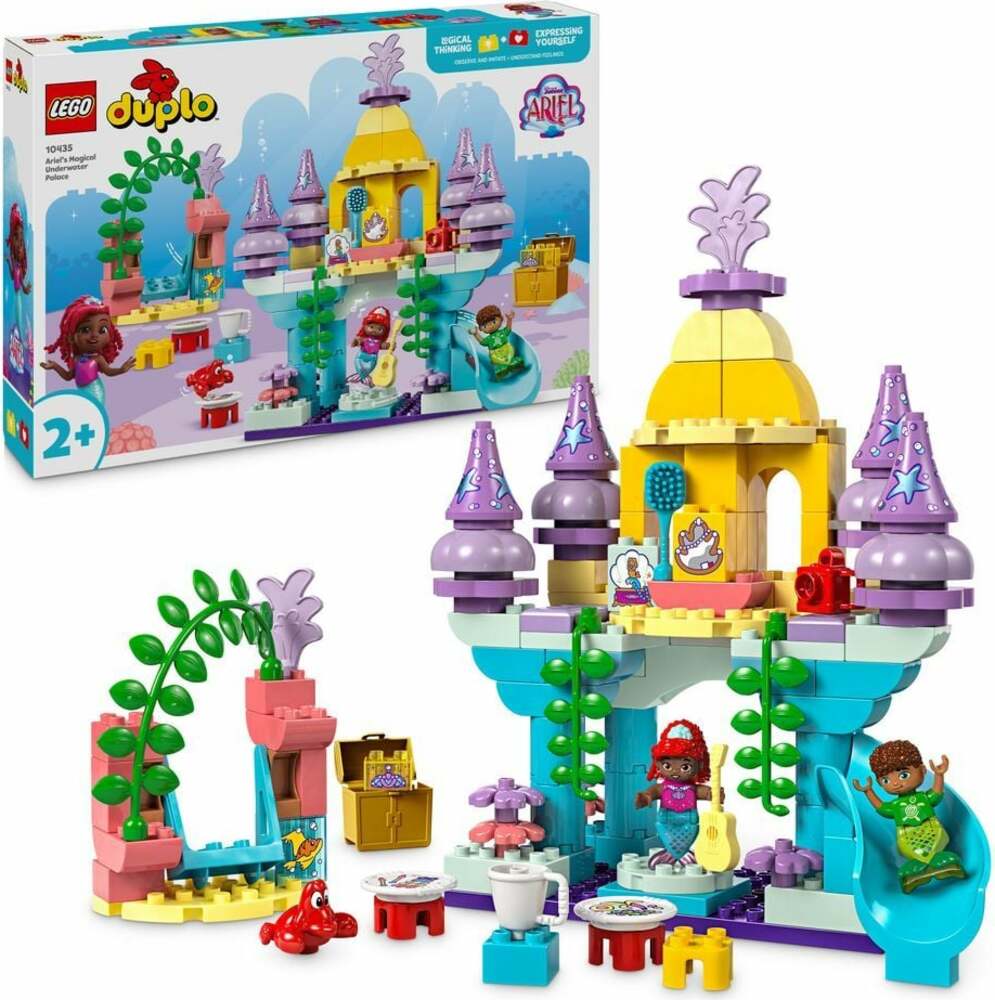 LEGO® DUPLO® 10435 Arielin čarovný podmorský palác