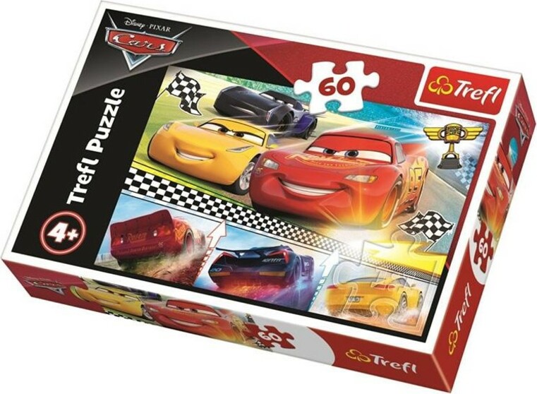 Trefl puzzle 60 dílků - Cars 3
