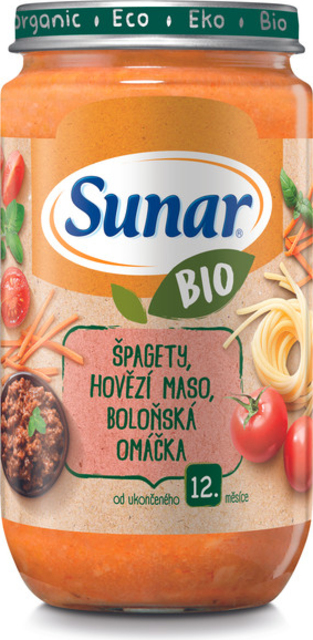 SUNAR BIO Boloňské špagety 235 g