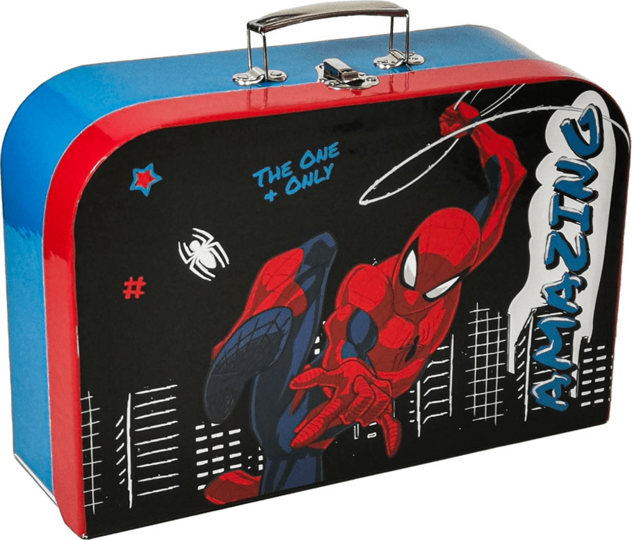 Dětský lamino kufřík - 34 cm - Spiderman
