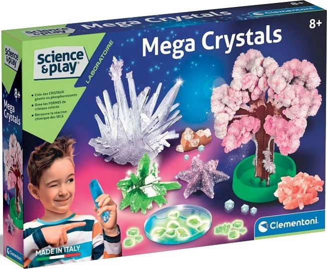 SCIENCE - MEGA Fluo krystaly