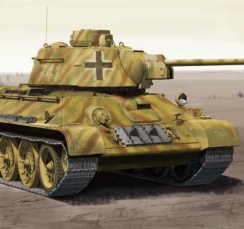 Academy - 13502 - German T-34/76 747r 1:35