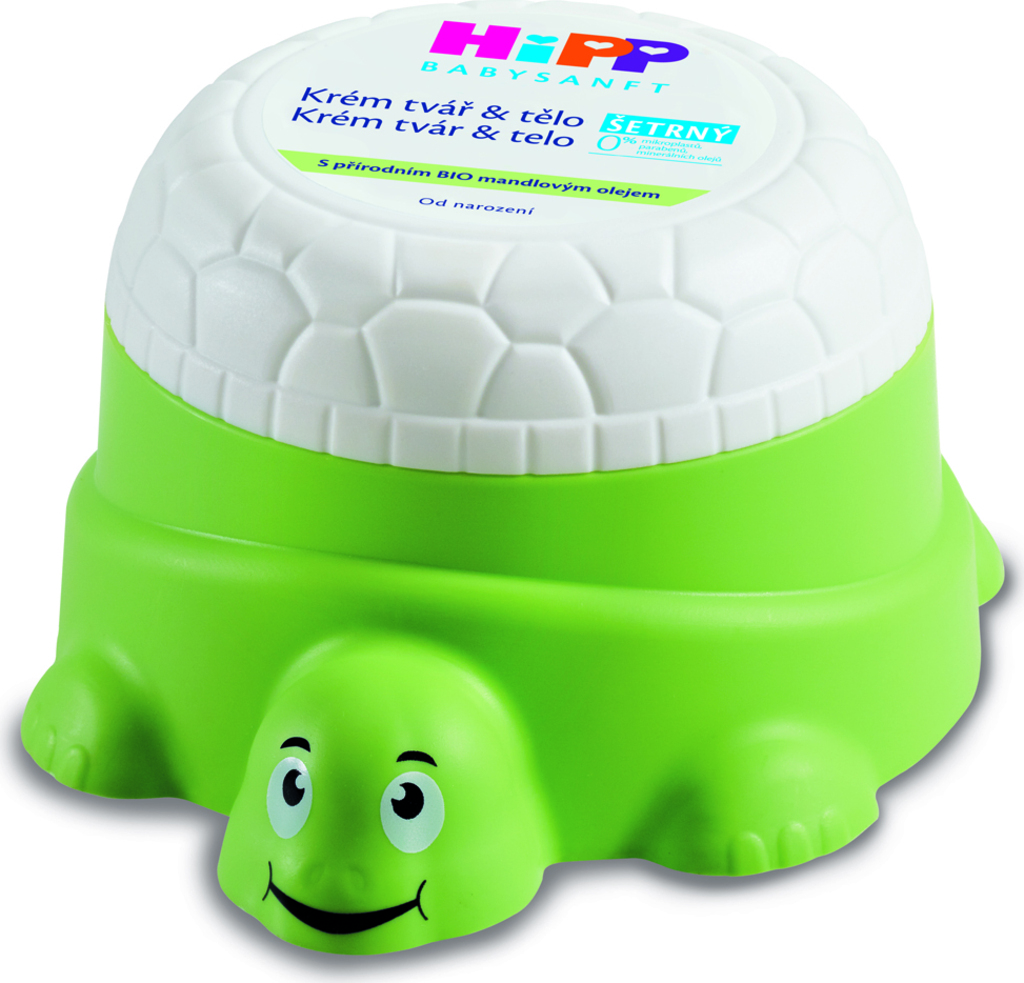 HiPP Babysanft Krém dětský Sensitive tvář & tělo (želva) 100 ml
