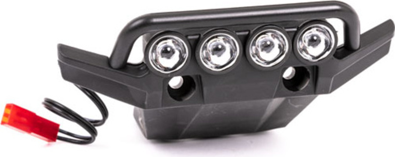 Traxxas nárazník přední s LED osvětlením (pro 4WD Rustler)