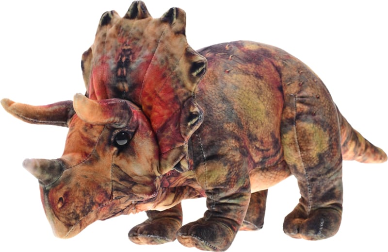 Triceratops plyšový 45cm stojící