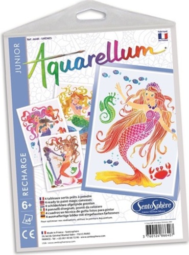Aquarellum obrázky Mořské panny
