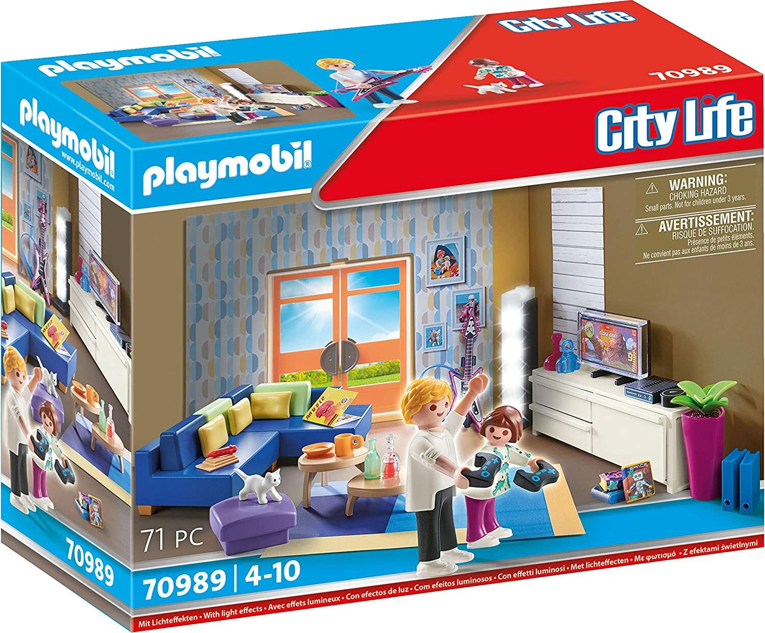 PLAYMOBIL City Life 70989 Obývací pokoj