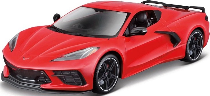 Maisto - 2020 Chevrolet® Corvette® Stingray, červený, 1:18