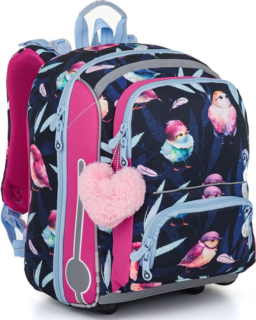 Školní batoh s ptáčky Topgal