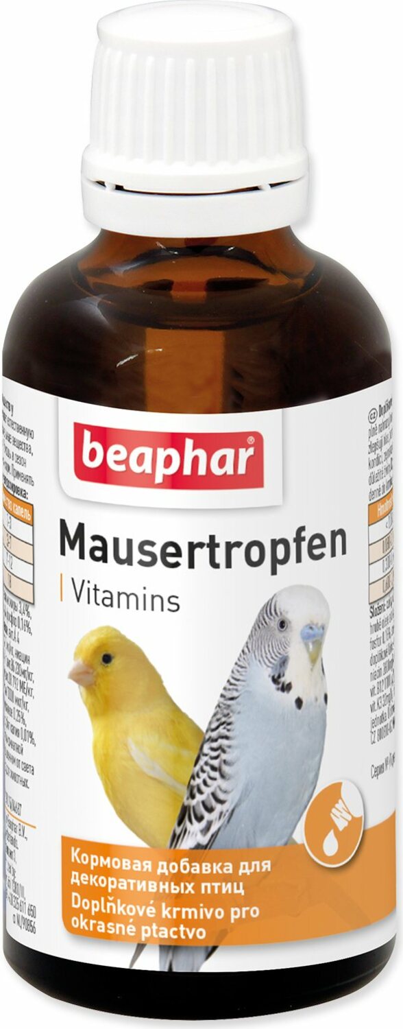 Kapky Beaphar vitamínové Mausortropfen 50ml