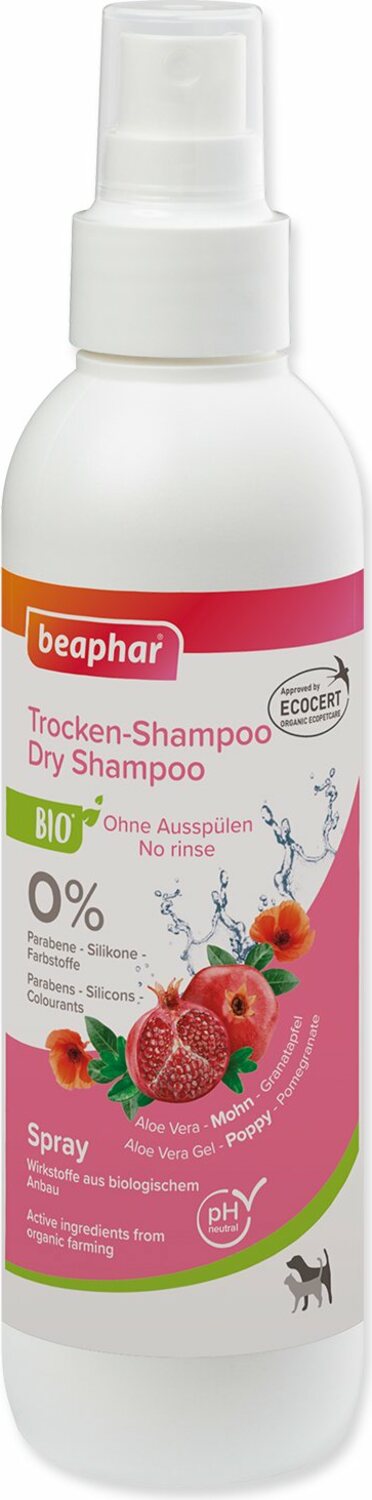 Šampon Beaphar BIO suchý Šampon ve spreji 200ml
