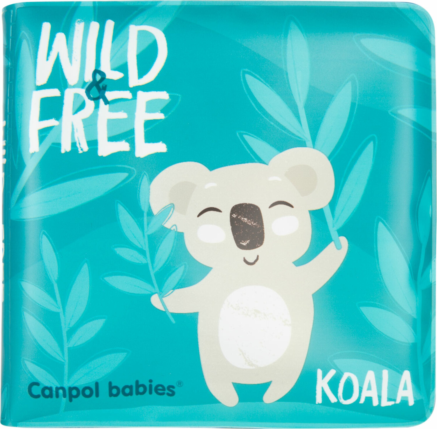 CANPOL BABIES Knížka měkká pískací Koala