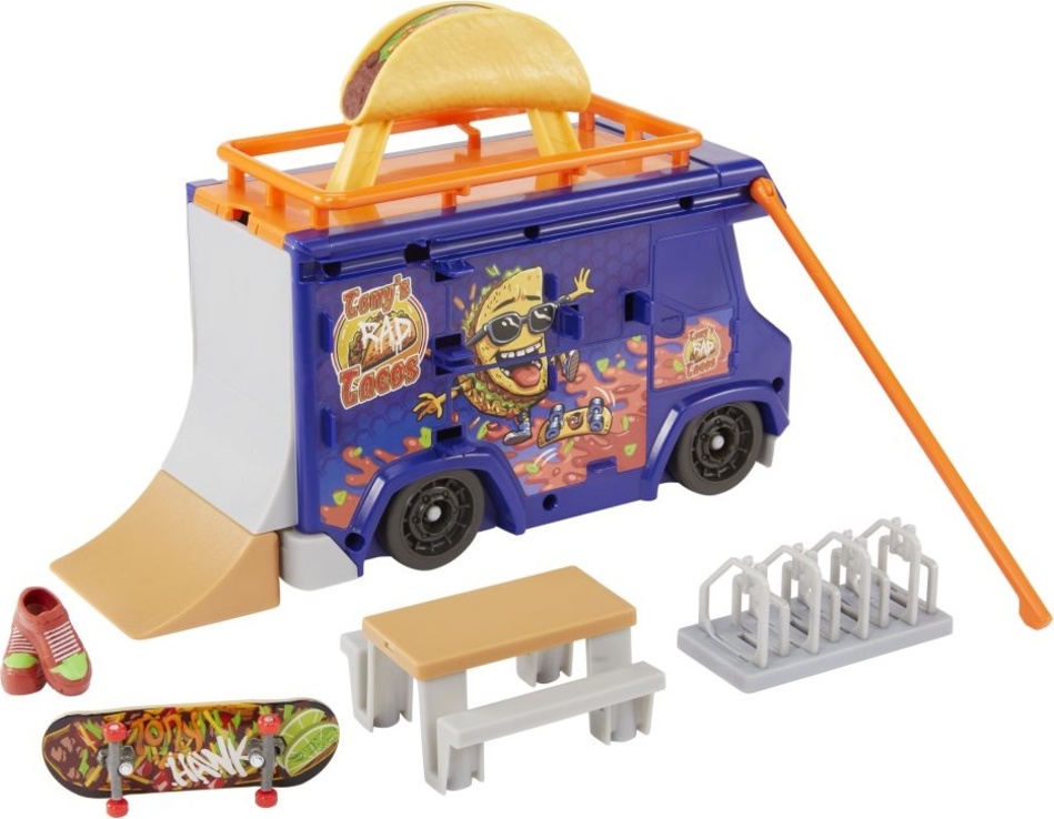 Hot Wheels Skates fingerboard taco truck
