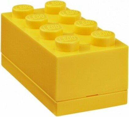 LEGO® mini box 8 - žlutá 46 x 92 x 43 mm