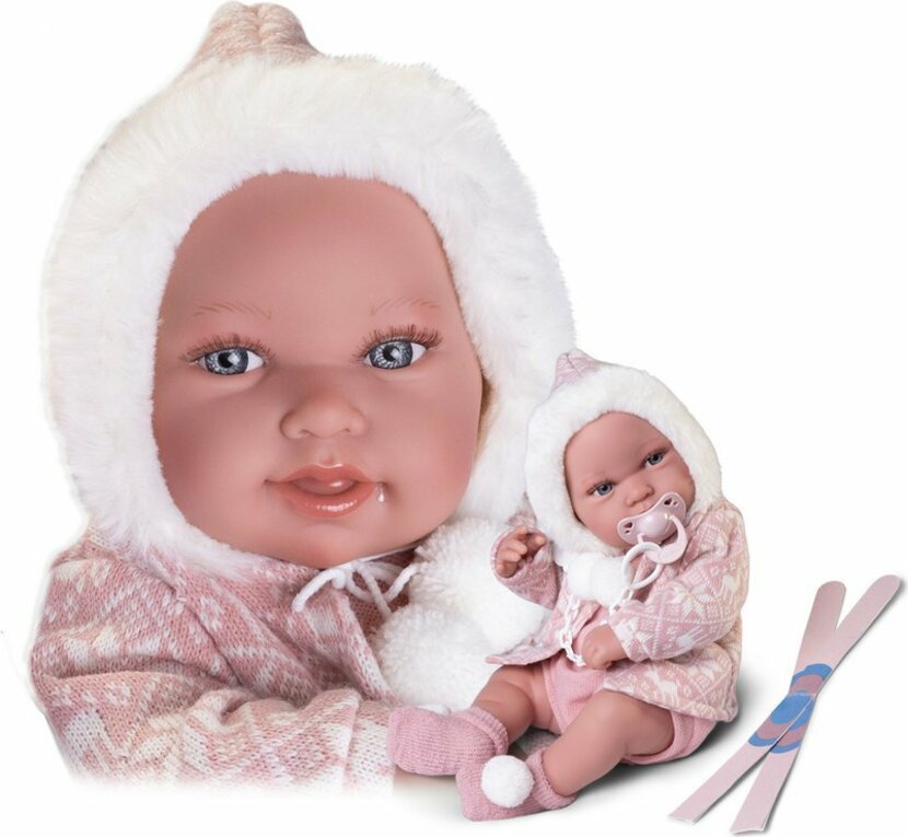 Antonio Juan 50406 PIPA - realistická bábika-bábätko s celovinylovým telom - 42 cm