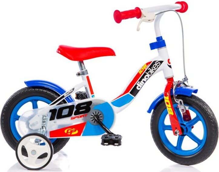 DINO Bikes - Detský bicykel 10" 108FLB s prednou brzdou - Boy 2017