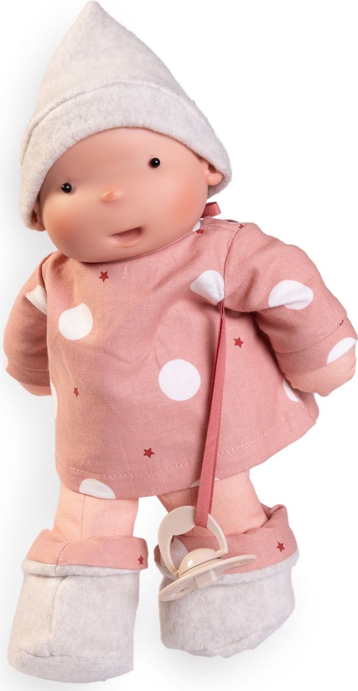 Antonio Juan 86324 ARIEL - organická panenka s měkkým látkovým tělem - 26 cm