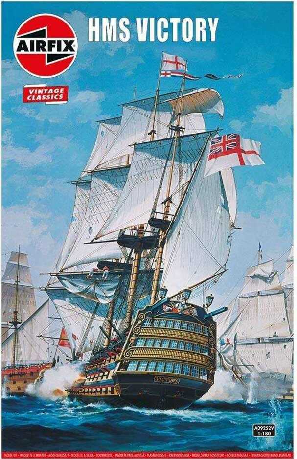 Classic Kit VINTAGE loď A09252V - HMS Victory (1: 180)