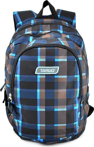 Studentský batoh Target, Šedo-modro-černý