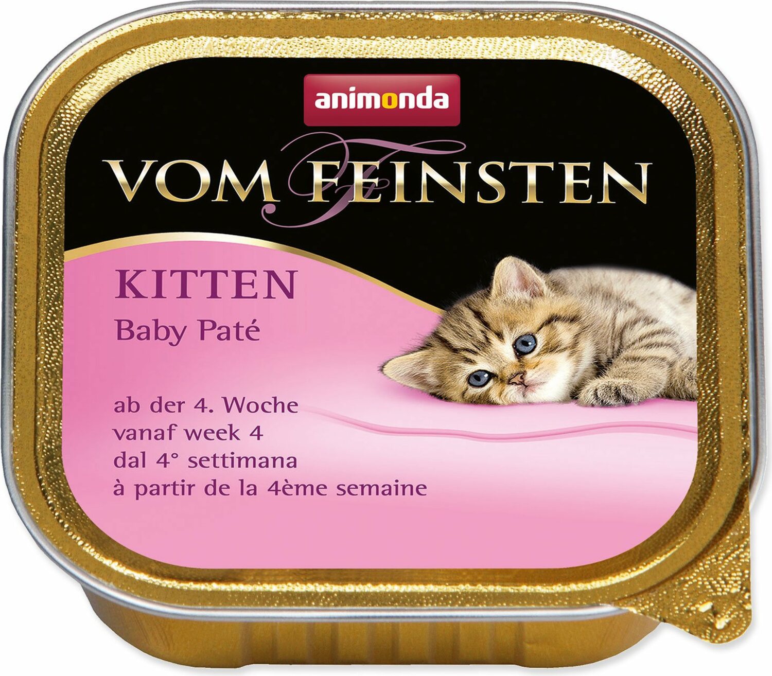 Paštika Animonda Vom Feinstein Kitten masová směs 100g