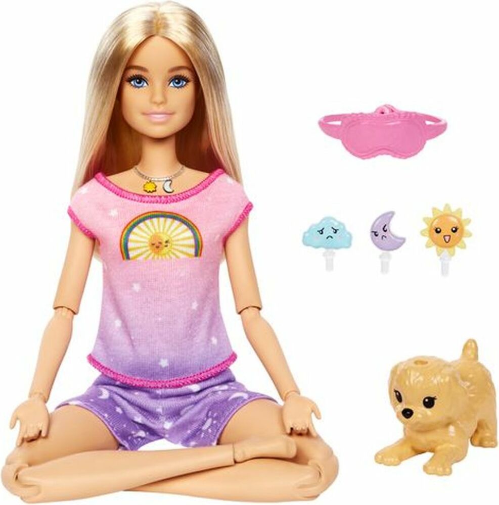 Mattel Barbie Bábika a meditácia od rána do večera