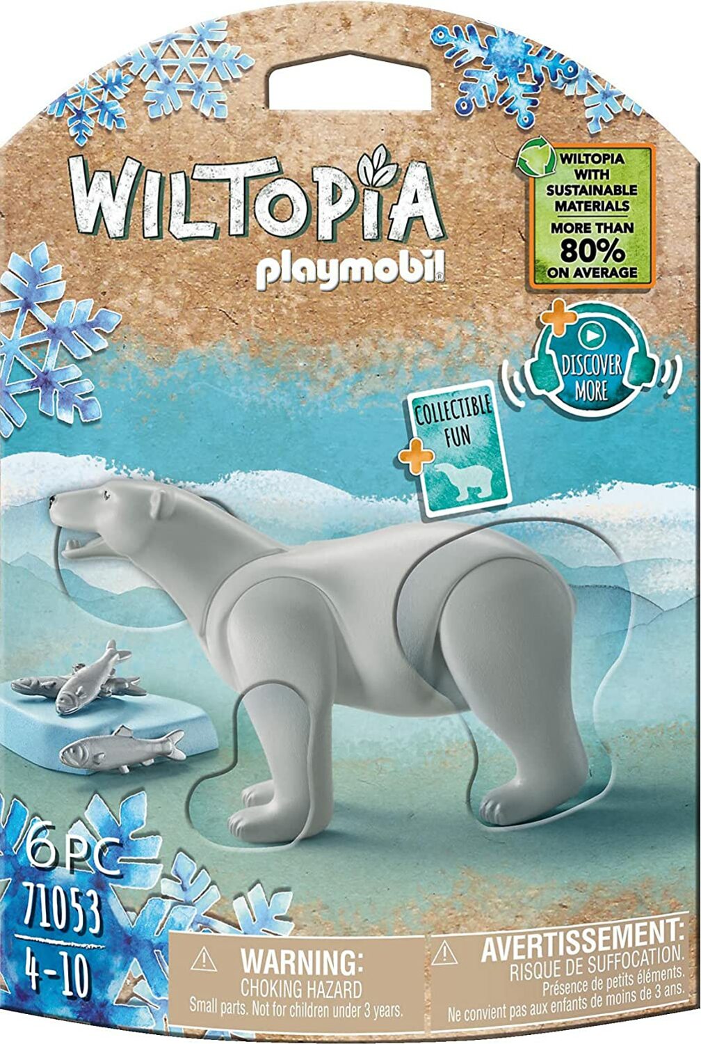 PLAYMOBIL 71053 Wiltropia: Orso polare - Wiltopia | RajGiocattoli.it