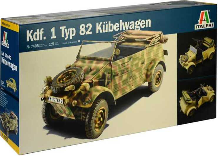 Model Kit military 7405 - Kdf.1 Typ 82 Kübelwagen (1: 9)