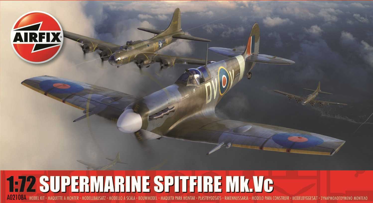 Classic Kit letadlo A02108A - Supermarine Spitfire Mk.Vc (1:72)
