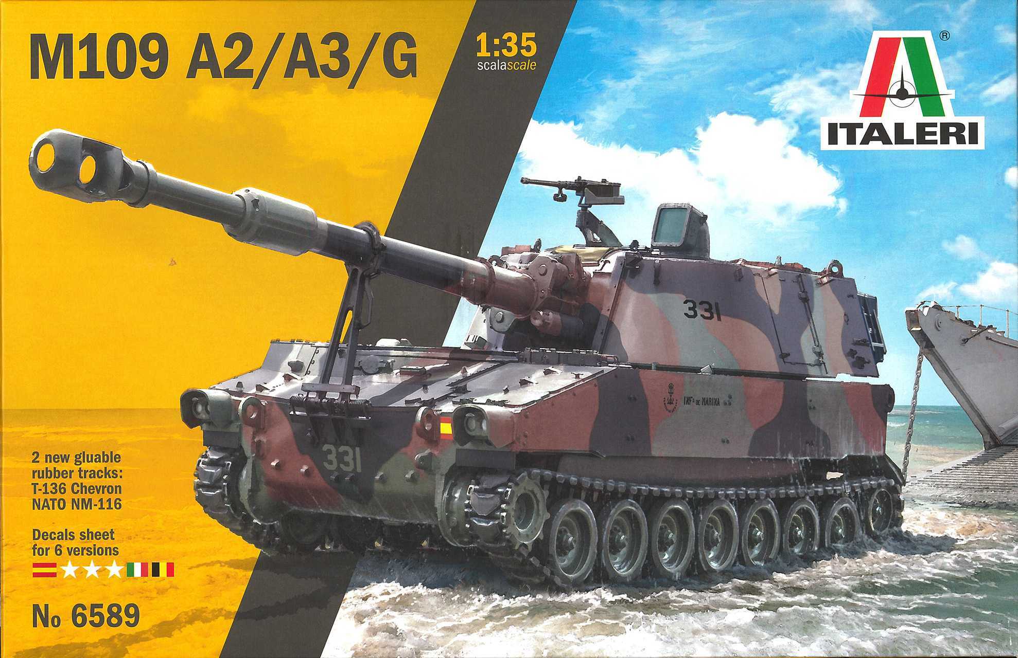 Model Kit tank 6589 - M109/A2-A3-G (1:35)
