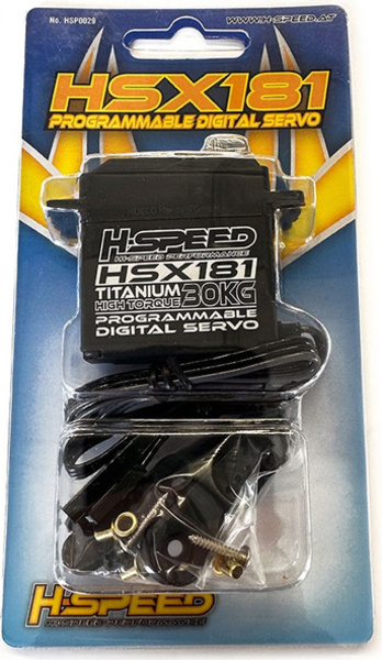 H-Speed servo HSX181 30kg.cm 0.19s/60° 25T