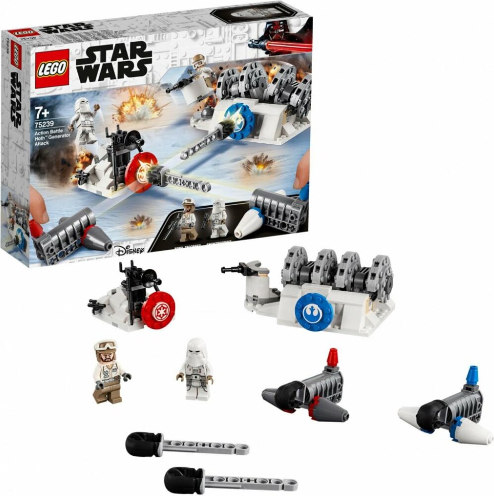 LEGO Star Wars 75239 Útok na štítový generátor na planetě Hoth