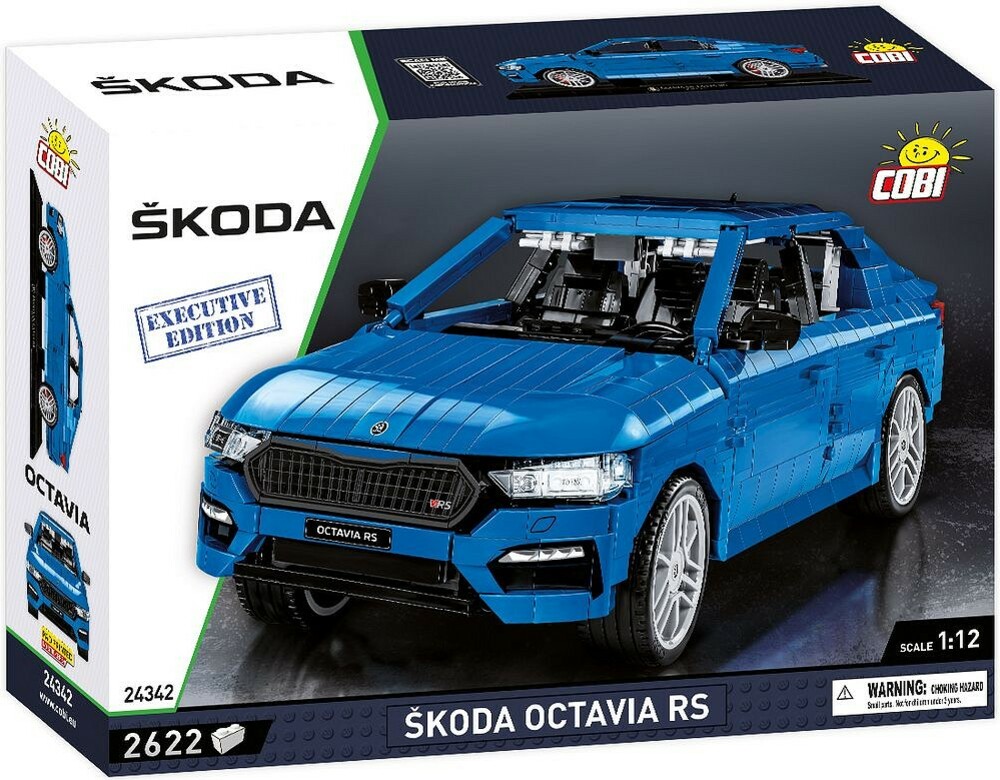 Cobi Škoda Octavia IV RS, 1:12, 2520 k, EXECUTIVE EDITION